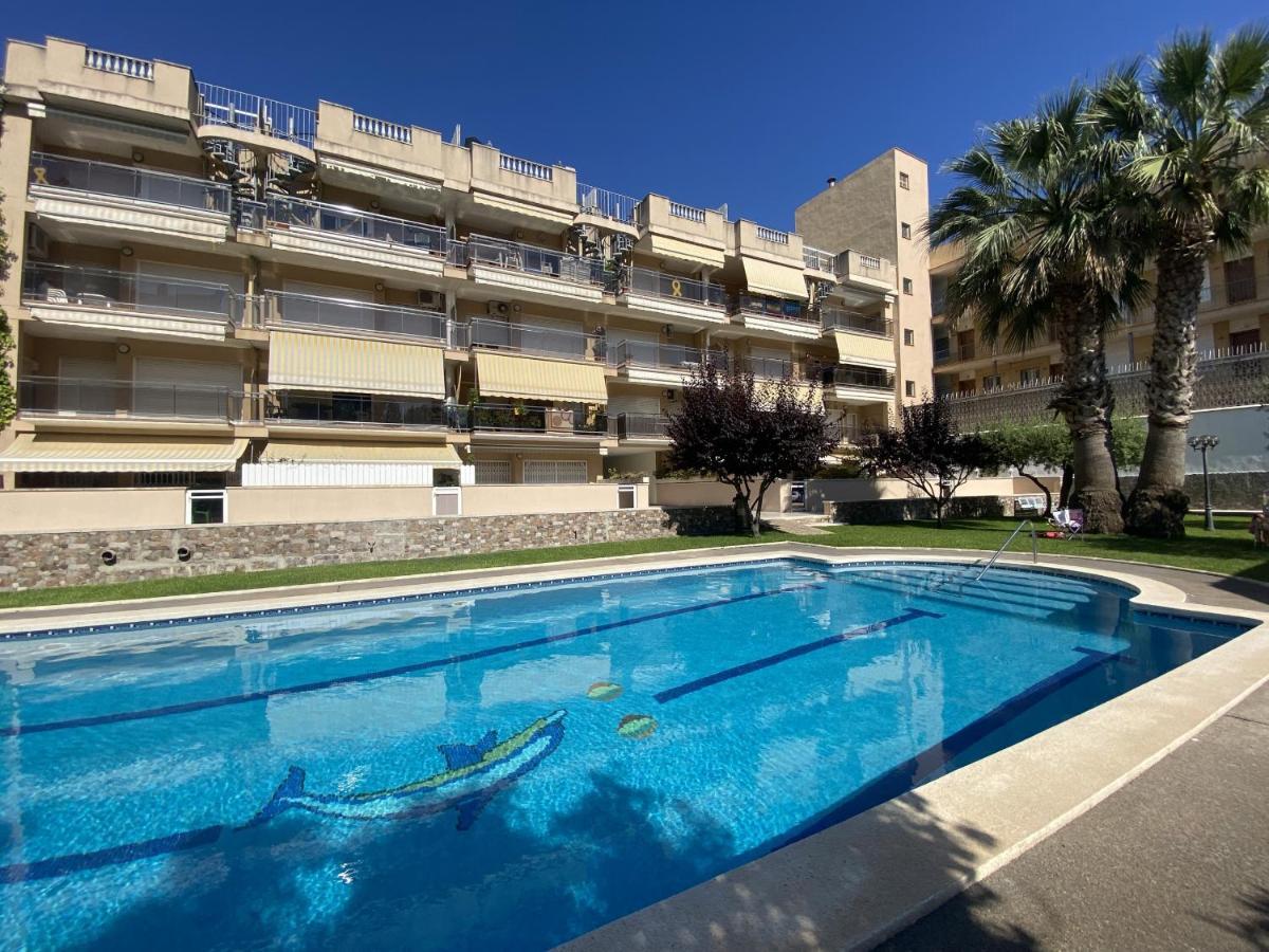 R123 Apartamento En La Planta Baja Con Piscina Cerca De La Playa 卡拉费尔 外观 照片