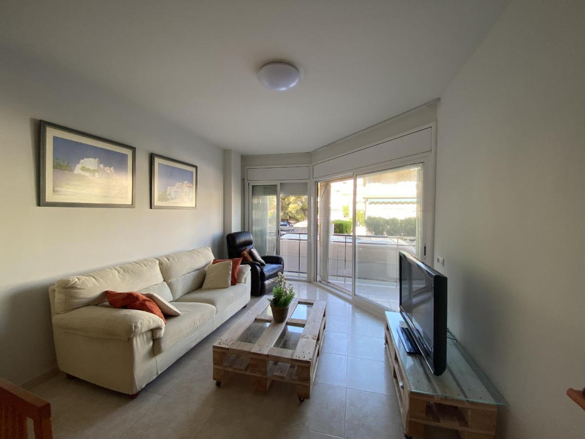 R123 Apartamento En La Planta Baja Con Piscina Cerca De La Playa 卡拉费尔 外观 照片